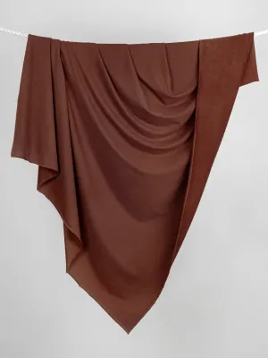 Bamboo Cotton Stretch Fleece - Sienna - Swatch