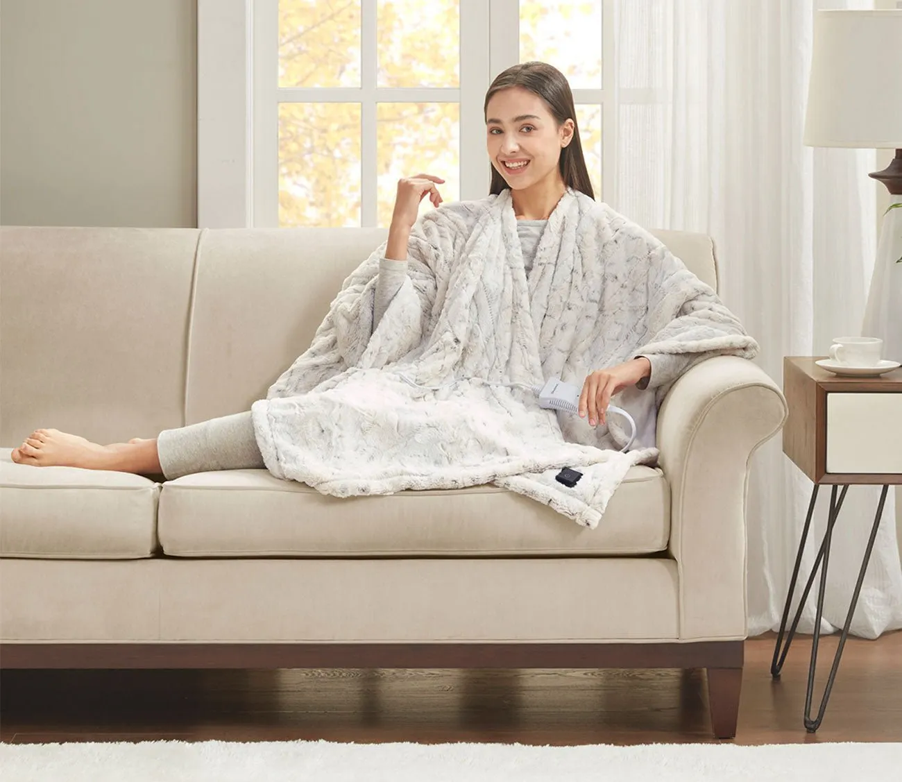 Beautyrest Zuri Heated Wrap with Built-in Controller