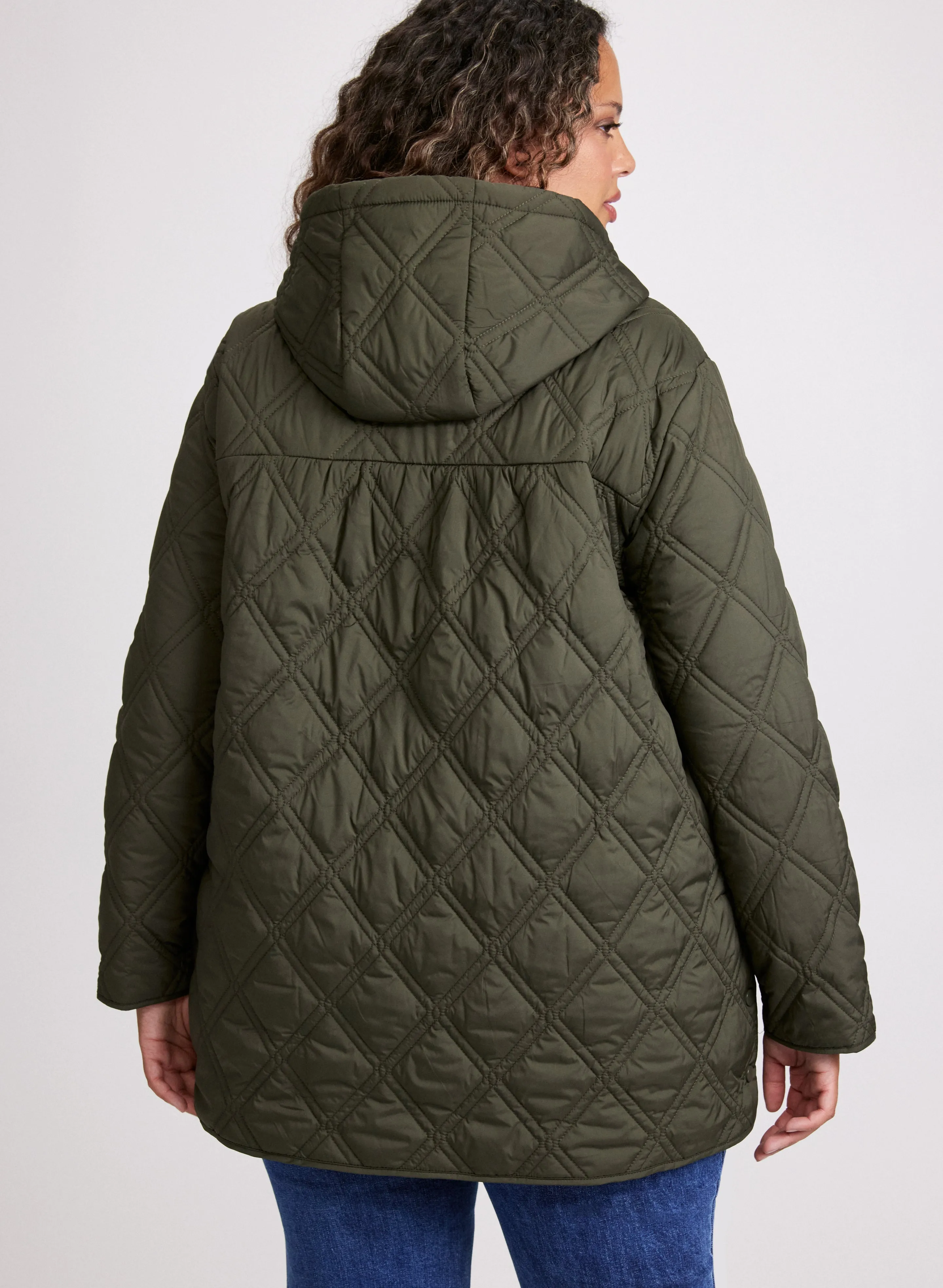 Bernardo - Hooded Quilted Jacket