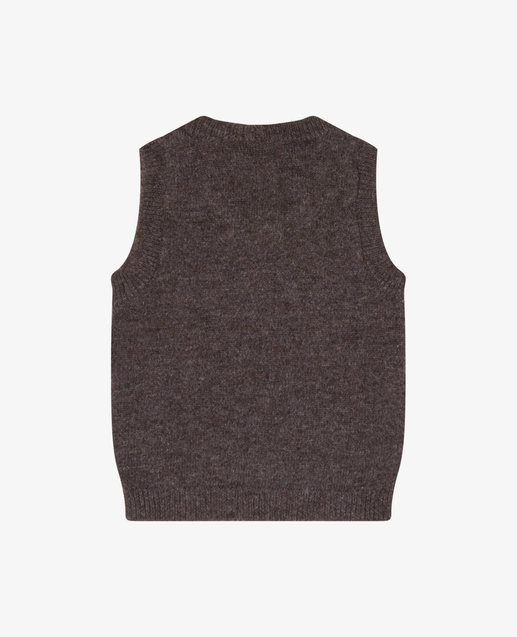 BOBBIENNM WOOL MIX KNITTED VEST