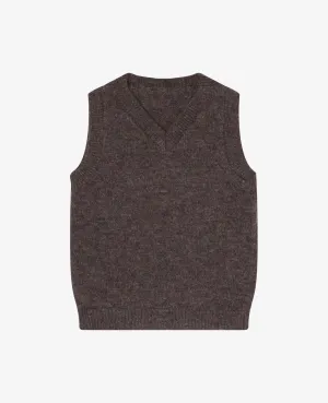 BOBBIENNM WOOL MIX KNITTED VEST