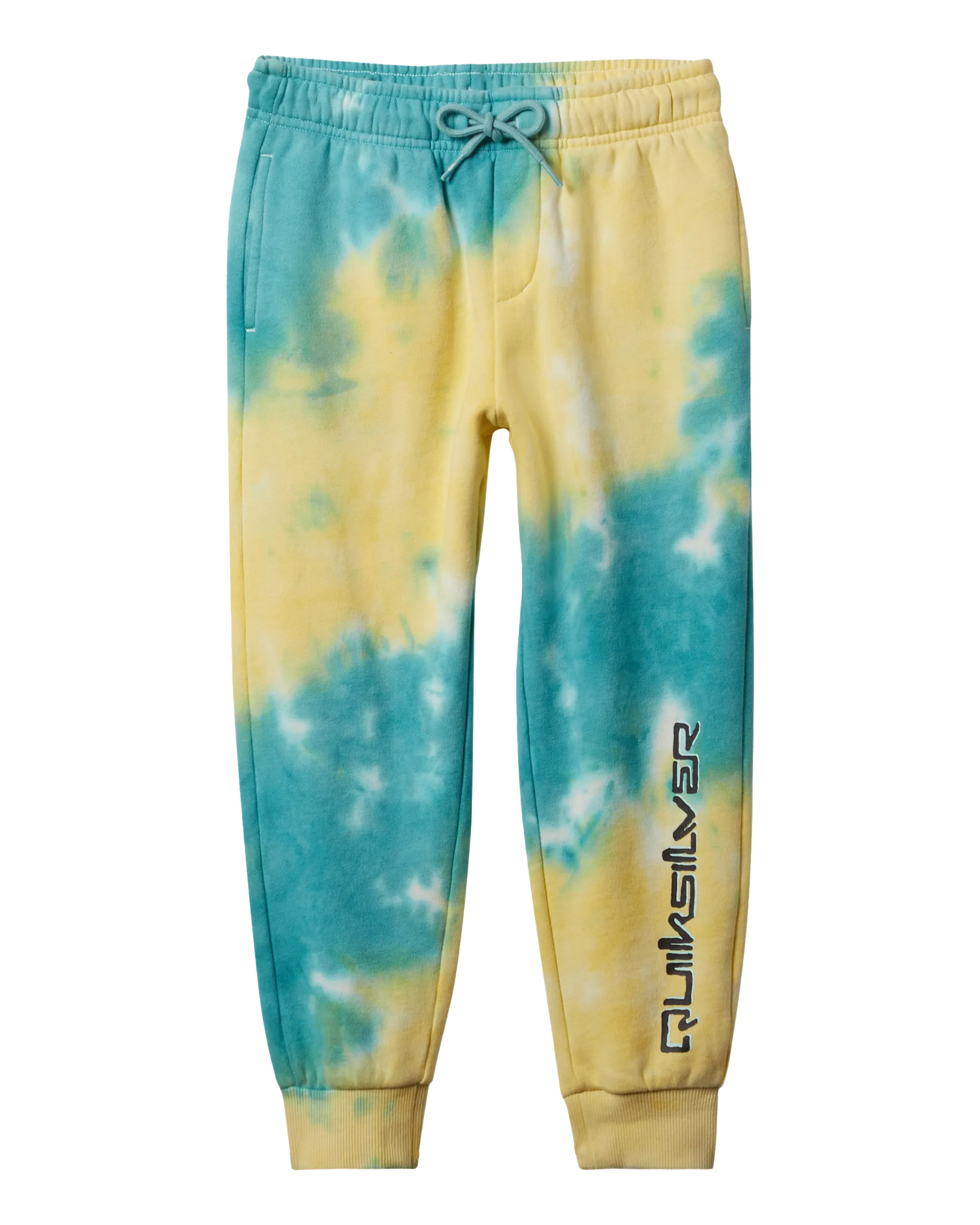 Boys New Tie Dye Joggers in Marine Blue