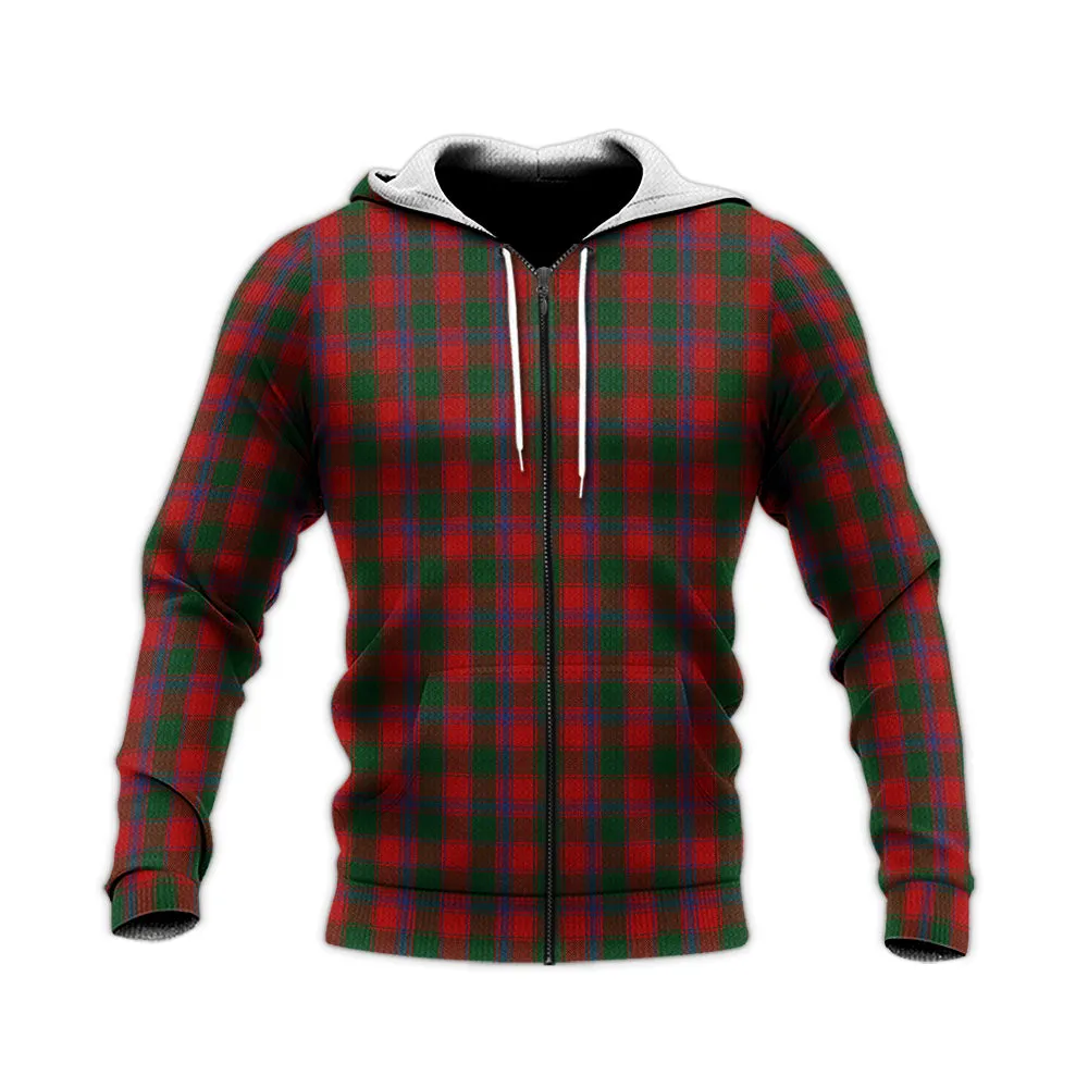 Bruce Old Tartan Knitted Hoodie