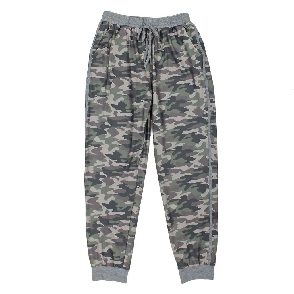 Camo Banded Joggers by Nordic Fleece