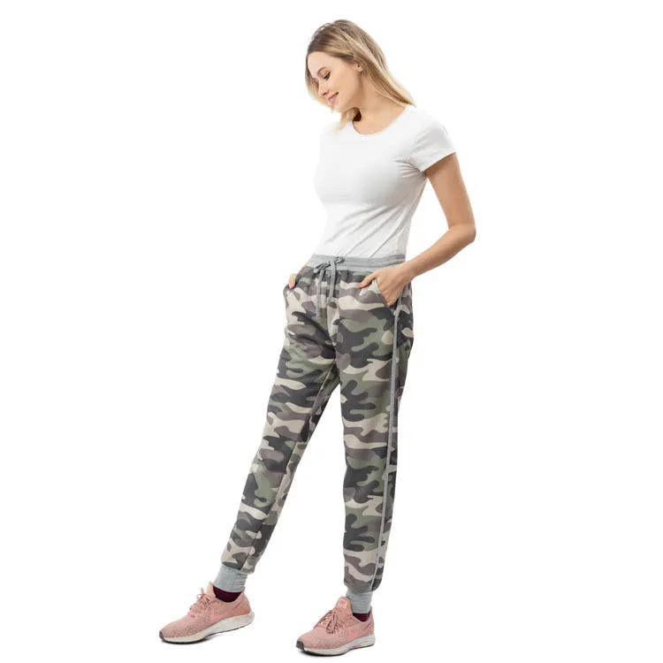 Camo Banded Joggers by Nordic Fleece