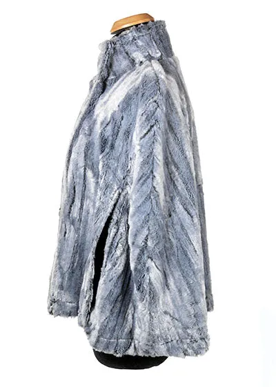 Capelet - Luxury Faux fur in Glacier Bay (One Left!)