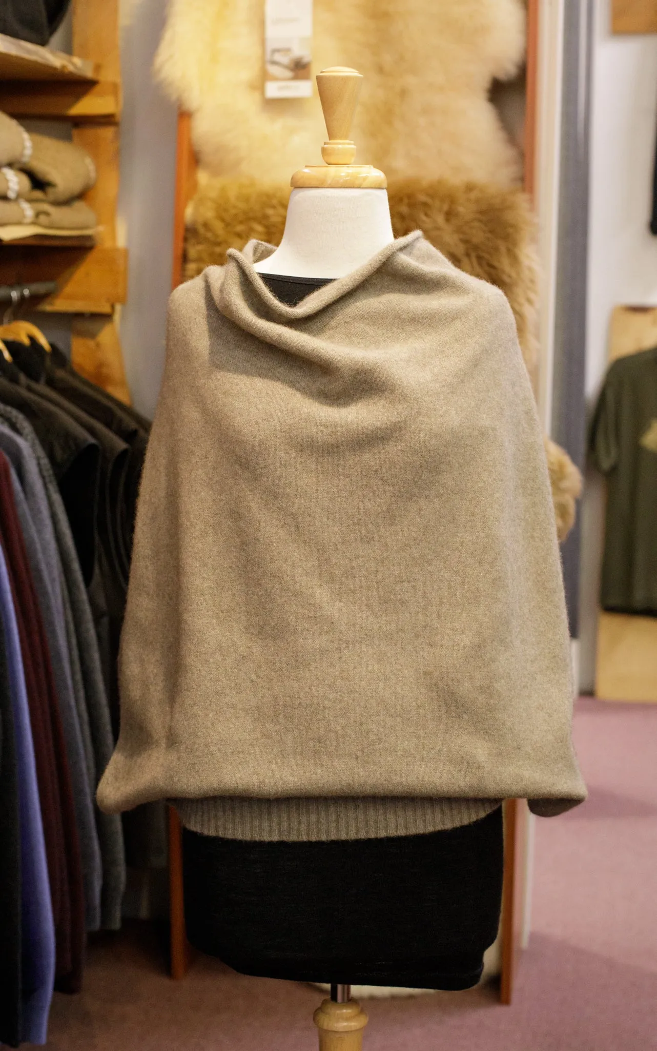 Cowl Neck Cape