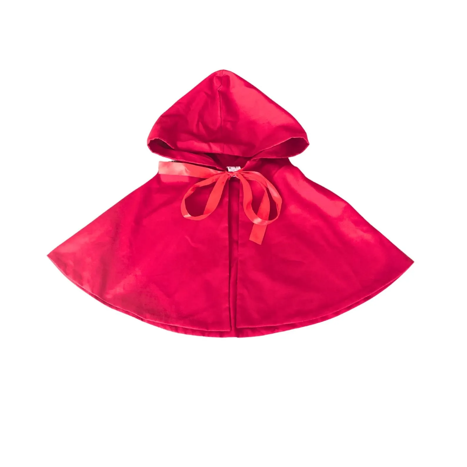 Cozy Red Cape for Girls