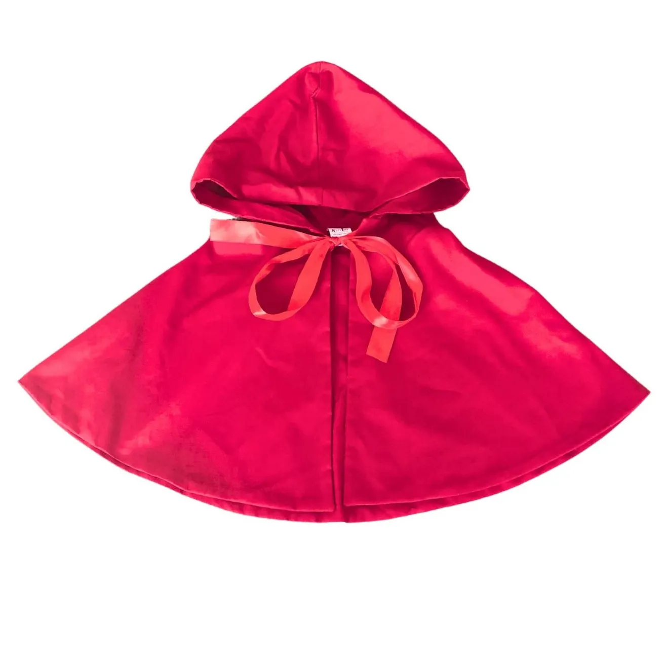 Cozy Red Cape for Girls