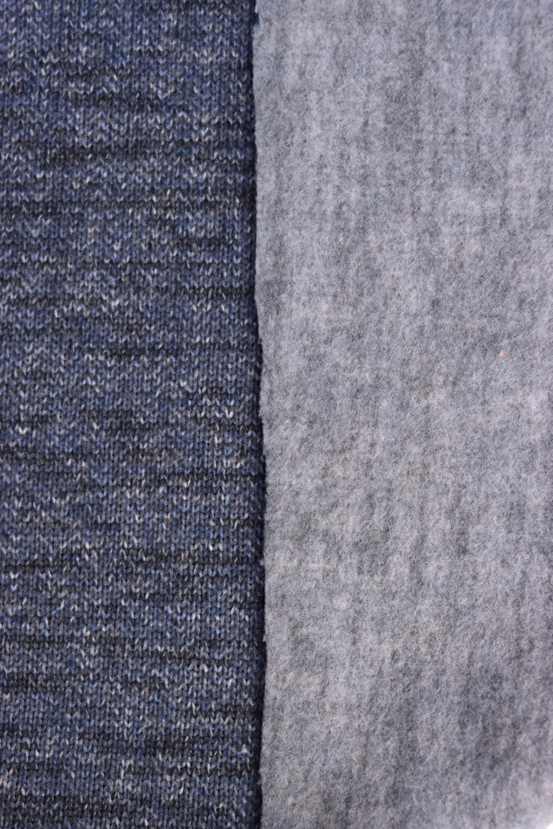 Denim Aspen Luxe Sweater Fleece | By The Half Yard