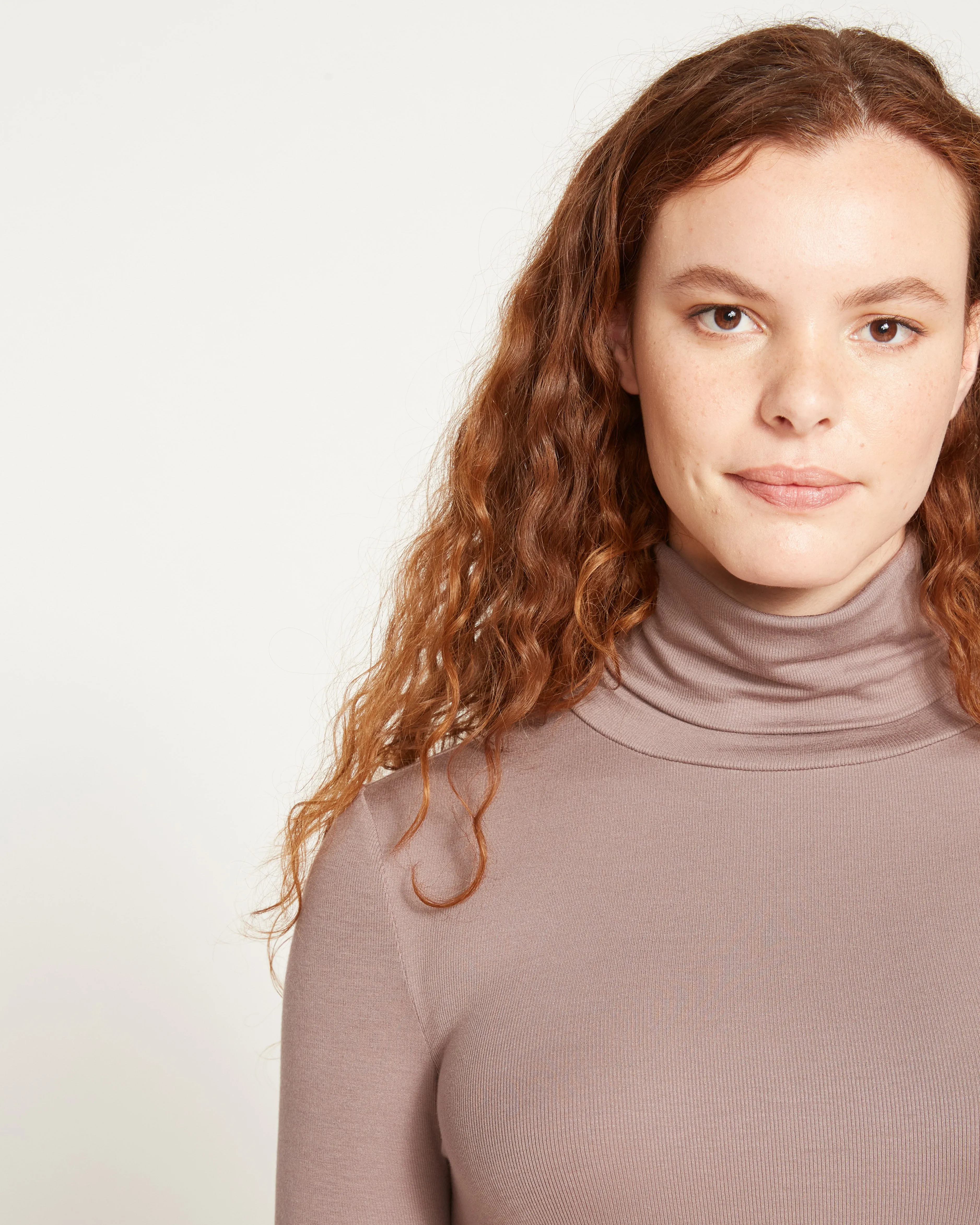 Foundation Turtleneck - Nutmeg