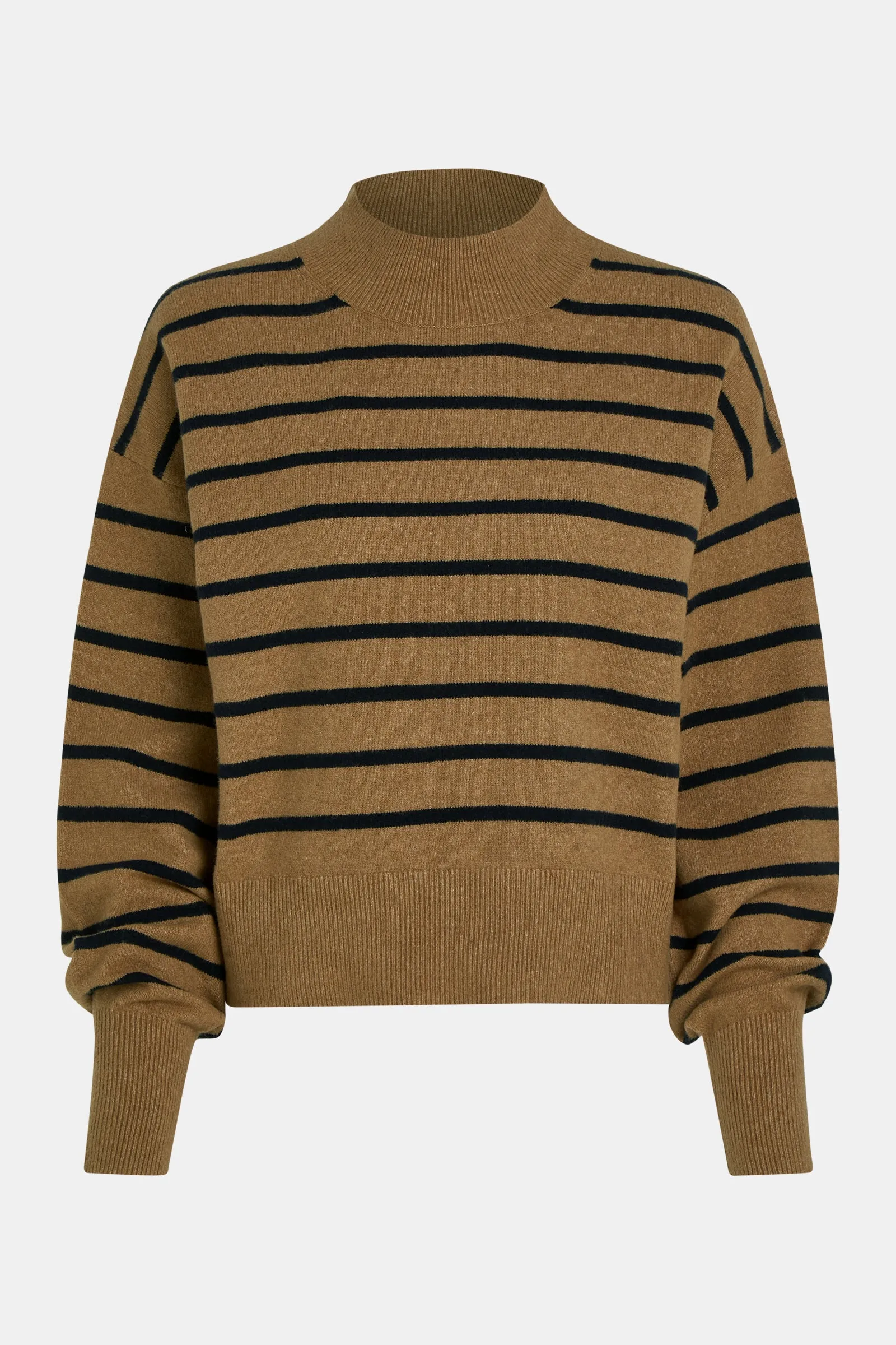 JUMPER STRIPE (W24B300LTD) BIZON - NAVY