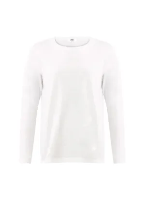 Long Sleeve T-Shirt in White