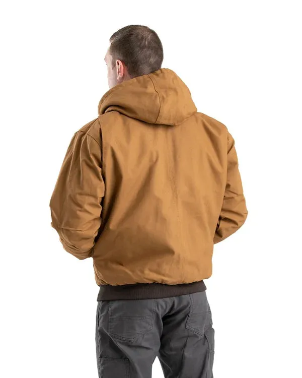 Men's Heritage Duck Hooded Active Work Jacket