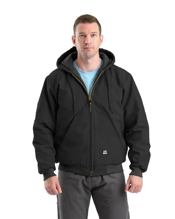 Men's Heritage Duck Hooded Active Work Jacket