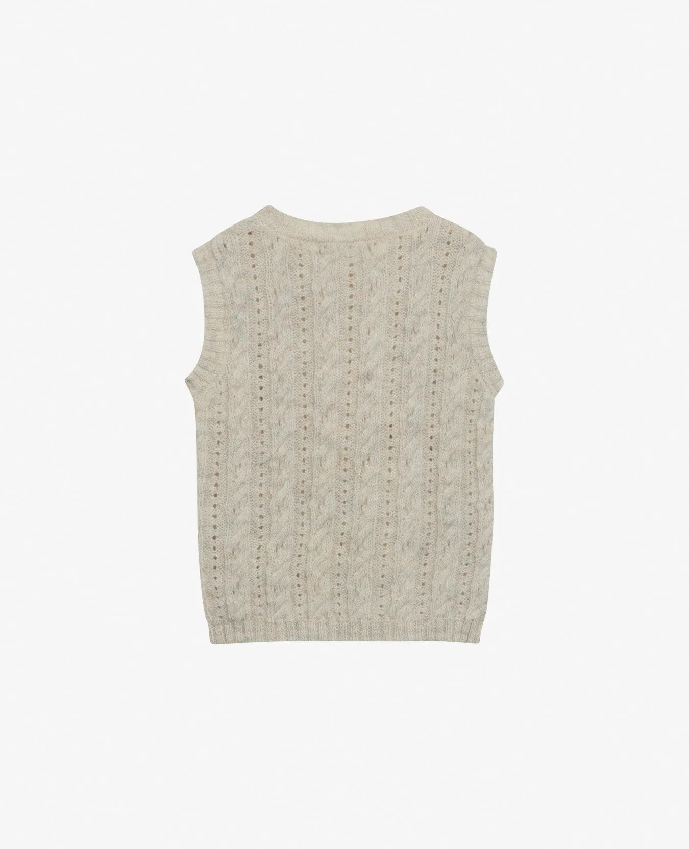 MINI WOOL BLEND VEST