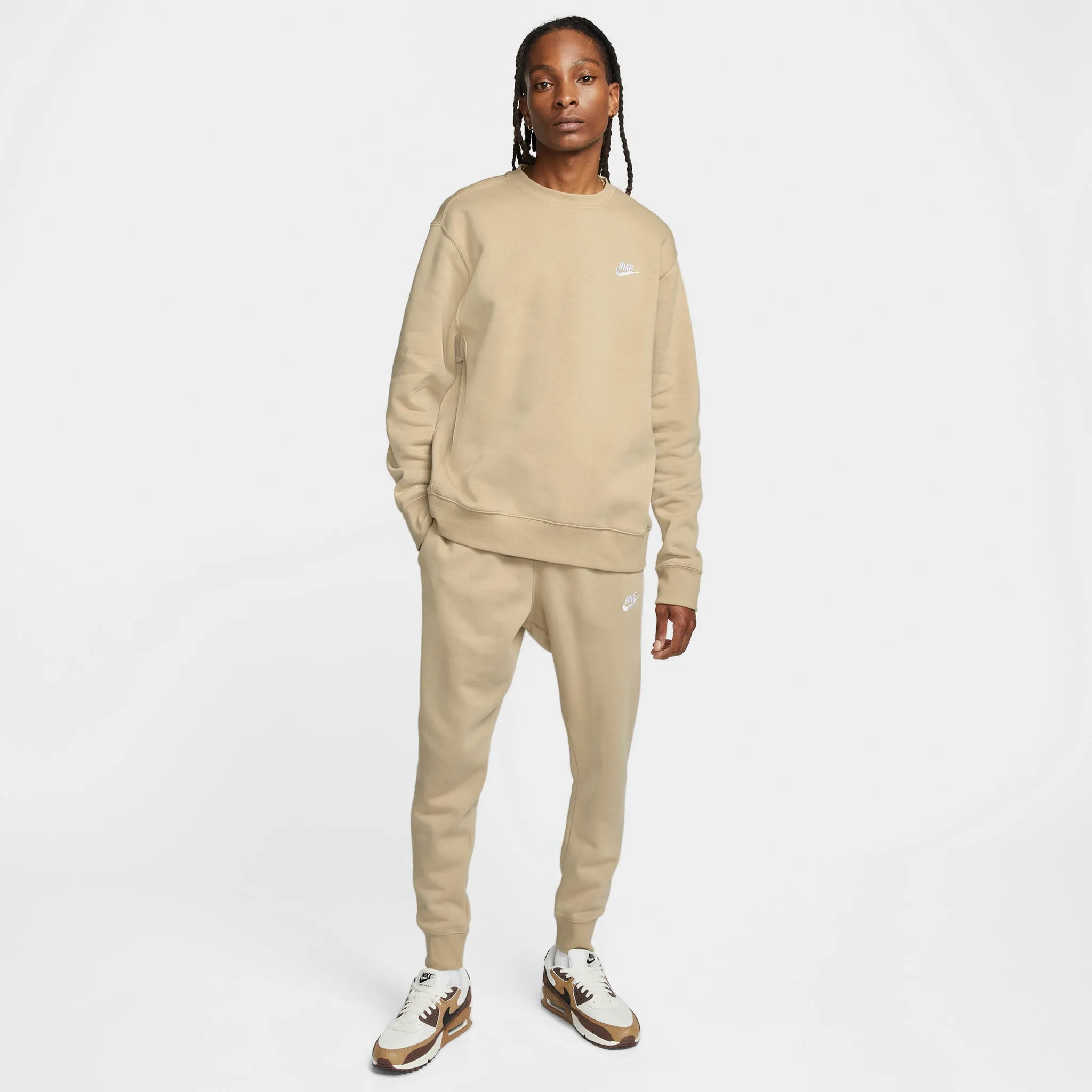 Nike Sportswear Club Fleece Joggers Limestone / Limestone - White