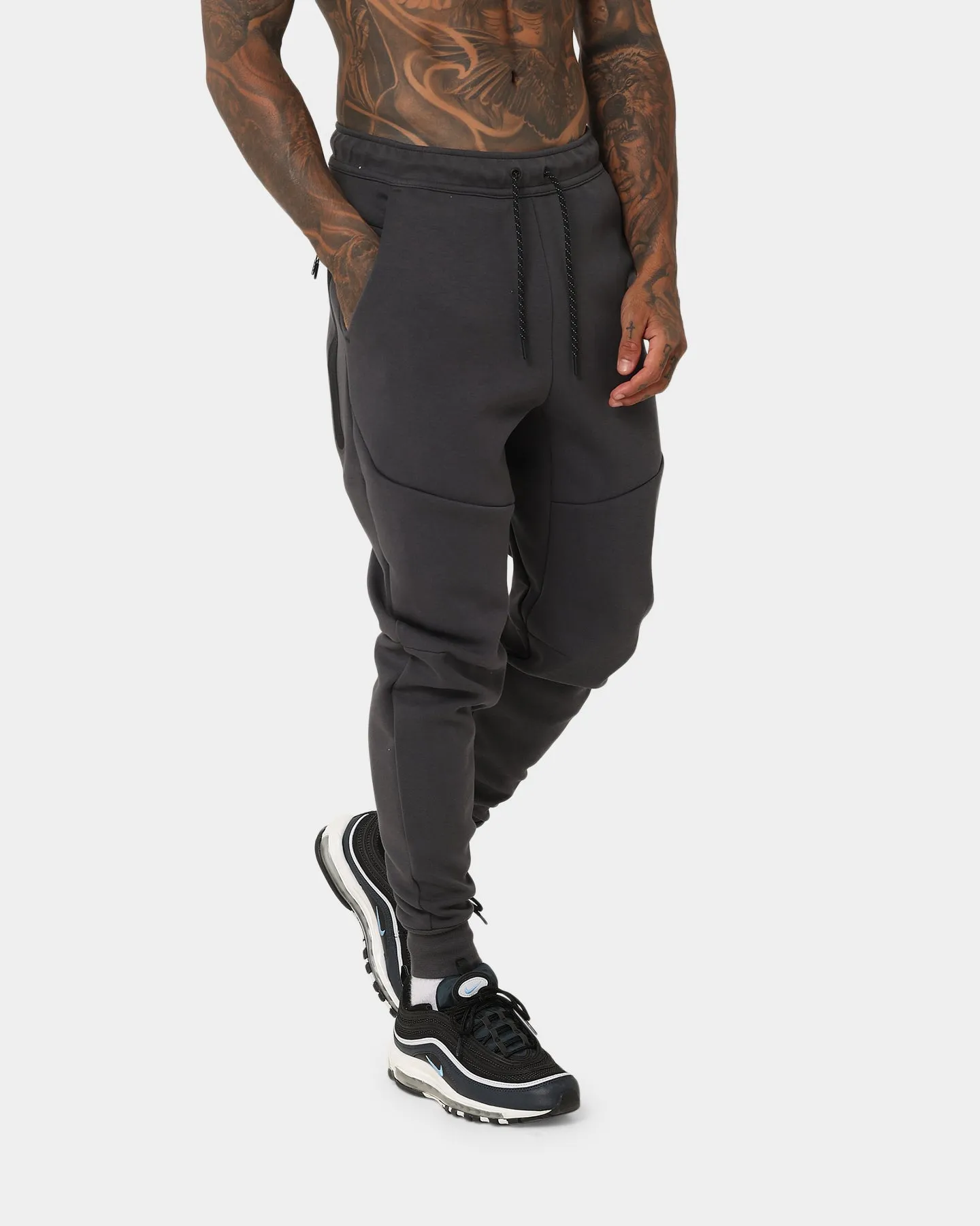 Nike Sportswear Tech Fleece Joggers Anthracite/Volt