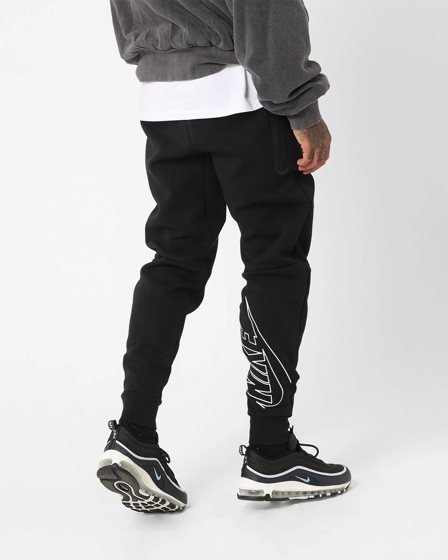 Nike Tech Fleece Graphic Joggers Black/Black