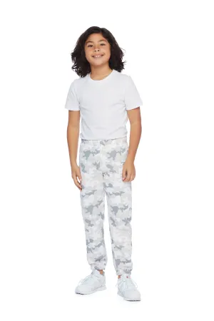 Niki Original kids sweatpants in white camo