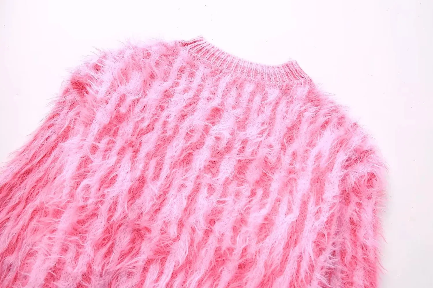 Radiant Neon Knit Pullover