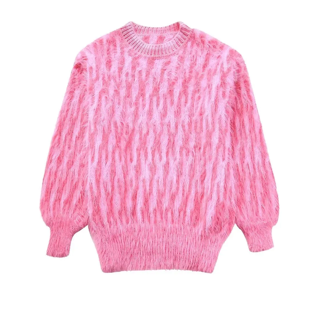 Radiant Neon Knit Pullover