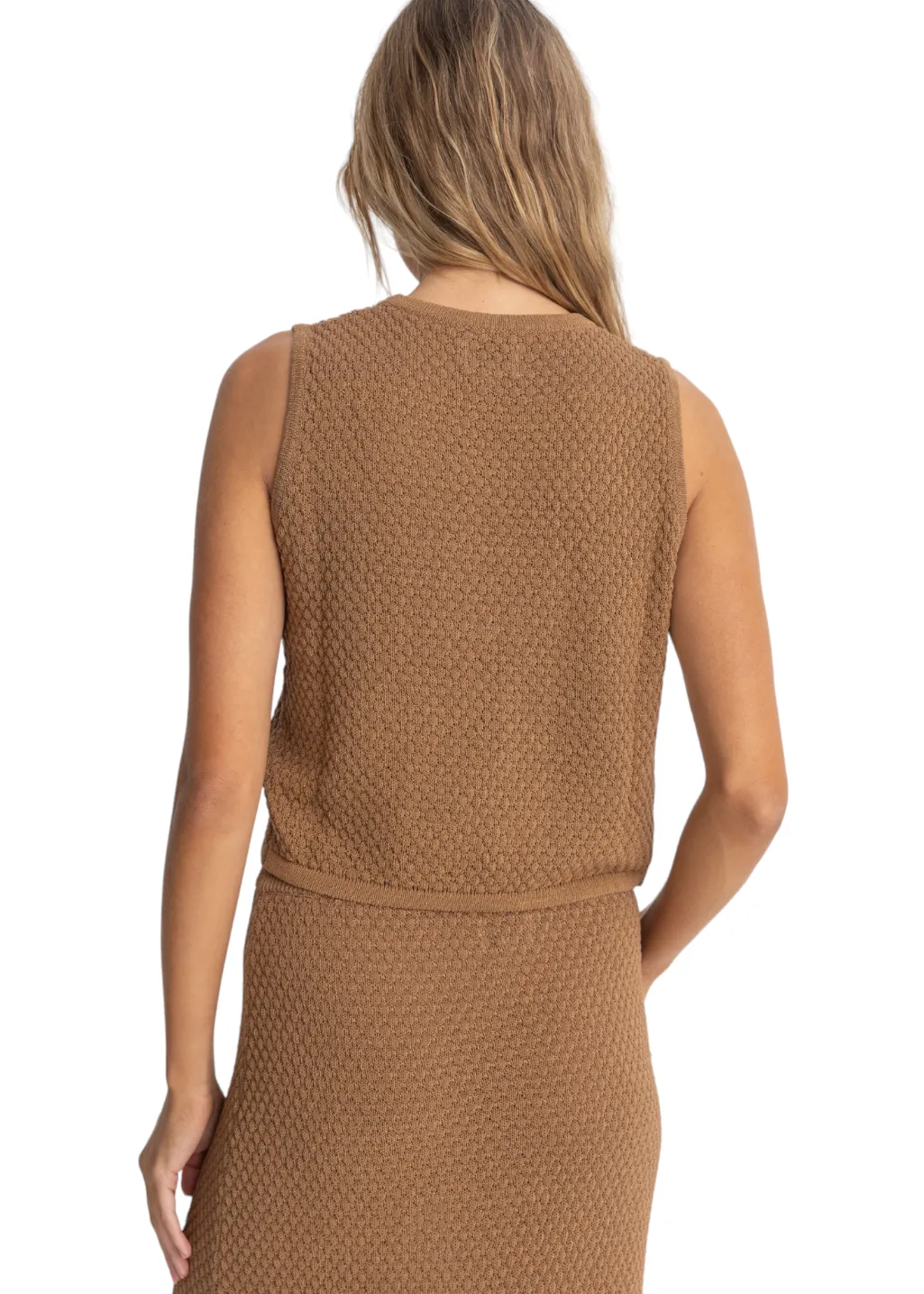 Rhythm - Jossie Knit Vest - Chocolate