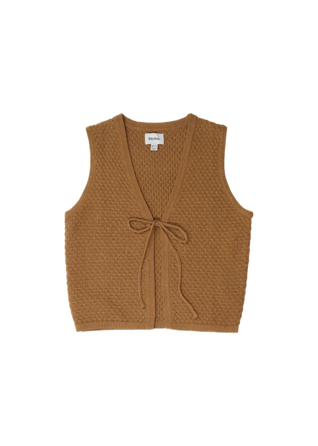 Rhythm - Jossie Knit Vest - Chocolate