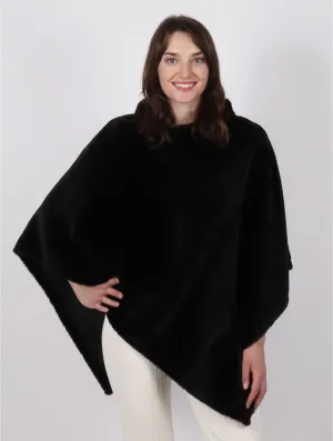 Soft Faux Fur Cape