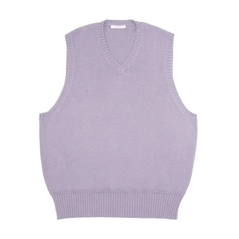 Sweater Vest - Lavender Cotton