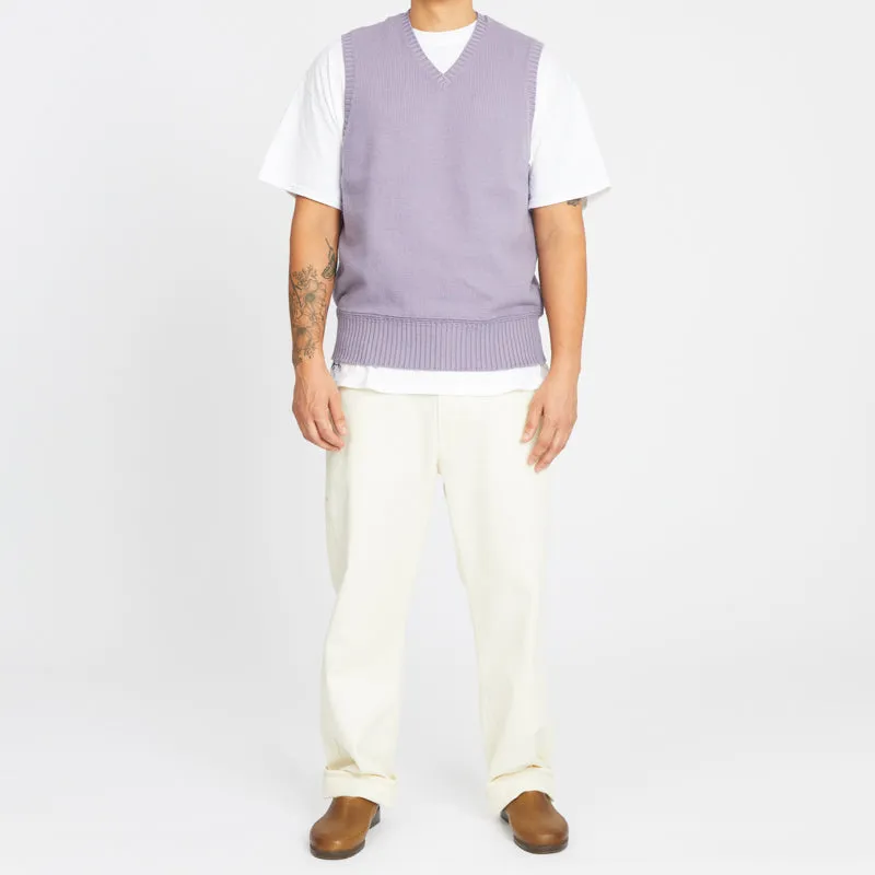 Sweater Vest - Lavender Cotton