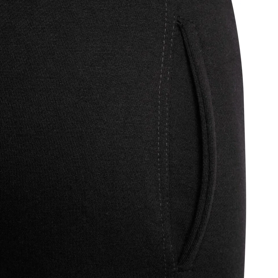 Unisex Kids Elasticated Hem Plain Fleece Jogging Bottoms Jogger PE School Sports